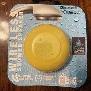 Bluetooth wireless shower speaker new with tags